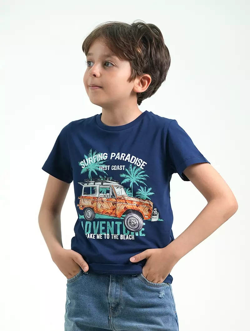 T-shirt motifs exotiques